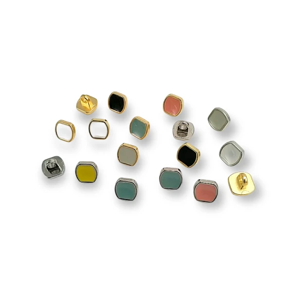 Mineli Bluz ve Gömlek Düğmesi 9  mm -14 Boy E 1437