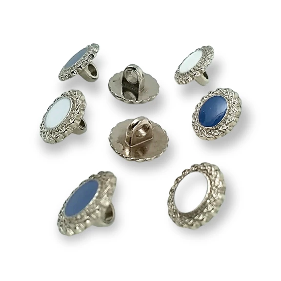 Mineli Kadın Bluz Düğmesi 11,5 mm - 18 boy  Elbise Düğmesi E 1658