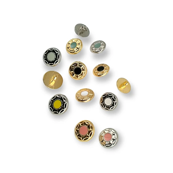 Mineli Elbise ve Gömlek Düğmesi 12,5 mm -20 Boy E 1659