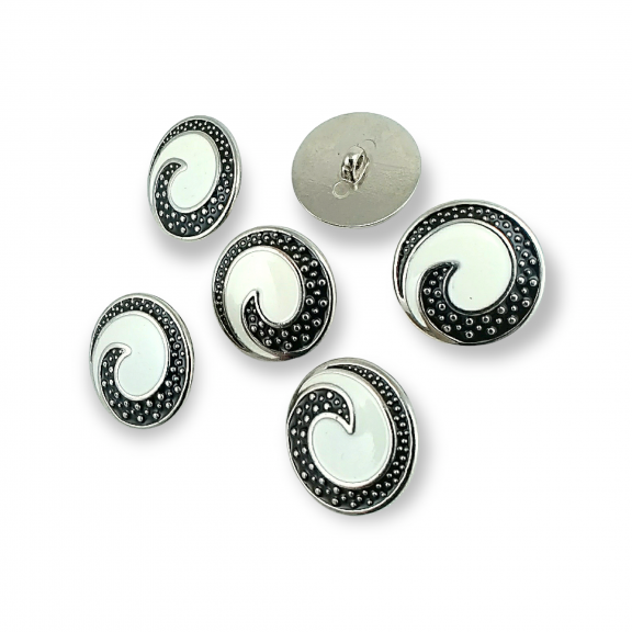 25 mm - 40 boy Şeffaf Mineli Ayaklı Düğme Ceket ve Mont Düğmesi E 1678