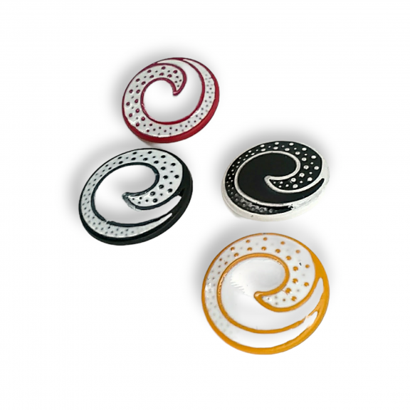 Renkli Mineli Mineli Ceket ve Hırka Düğmesi 22 mm - 34 boy E 1679 MN