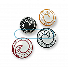  22 mm - 34 Enamel Coat , Jackets and Cardigan Button E 1679 MN