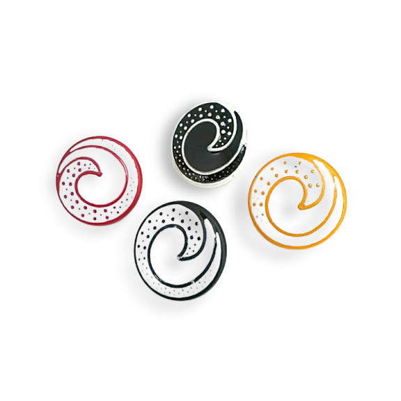 Renkli Mineli Mineli Ceket ve Hırka Düğmesi 22 mm - 34 boy E 1679 MN