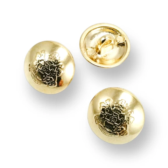 Blazer Ceket Düğmesi 17 mm - 32 boy Arma Desenli E 1874