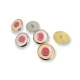 22 mm - 34 L Enamel Jacket and Coat Button Set of 8 Spring Colors E 1949 SET8 V2
