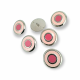 22 mm - 34 L Enamel Jacket and Coat Button Set of 8 Spring Colors E 1949 SET8 V2