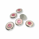 22 mm - 34 L Enamel Jacket and Coat Button Set of 8 Spring Colors E 1949 SET8 V2