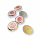 22 mm - 34 L Enamel Jacket and Coat Button Set of 8 Spring Colors E 1949 SET8 V2