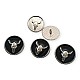 20.7 mm - 32 L Bull Head Logo Shank Button E 2245 MN