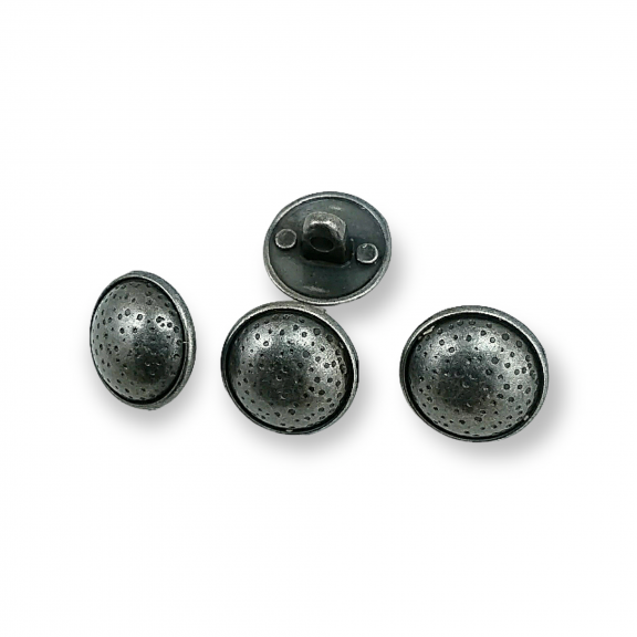 Curved Metal Footed Button 15.4 mm - 24 size E 339