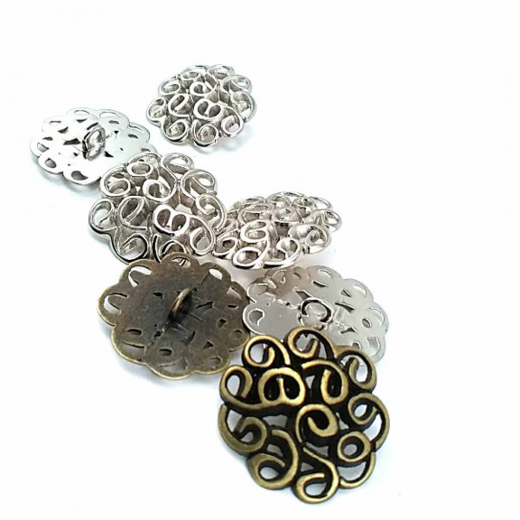 Shank Buttons Decorative Patterned Coat Jackets Outdoor Wear 25 mm - 40 L E 832