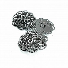 Shank Buttons Decorative Patterned Coat Jackets Outdoor Wear 25 mm - 43 L E 832