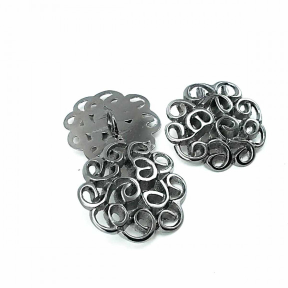 Shank Buttons Decorative Patterned Coat Jackets Outdoor Wear 25 mm - 40 L E 832