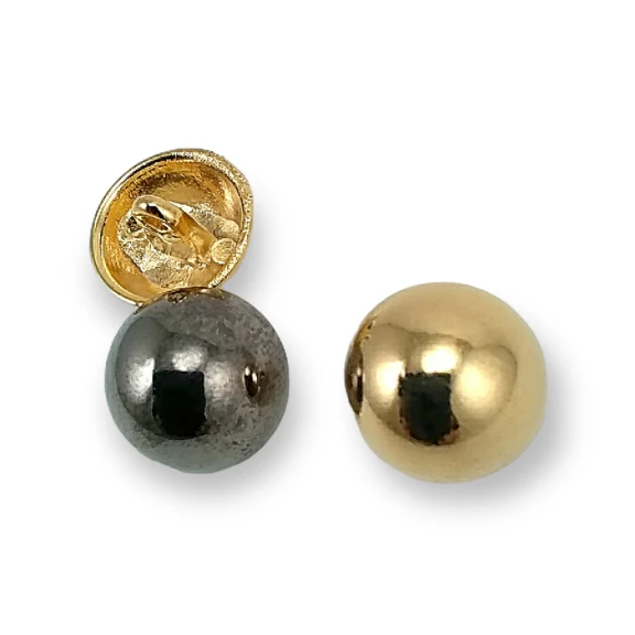 Bombeli Metal Ceket Düğmesi 16 mm 26 Boy E 90