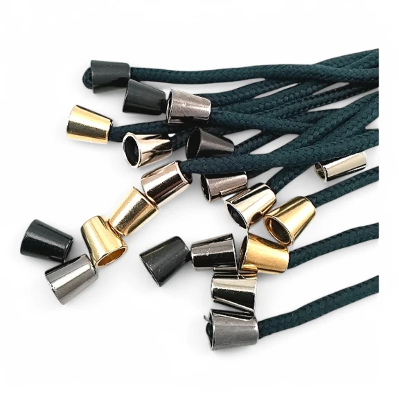 Bell Model 6 mm Cord Entry Metal Cord End Pear Model E 104