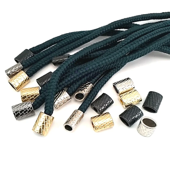 Desenli Model Metal Bağ Ucu 4 mm Kordon Girişli Zarif ve Şık Model E 1508