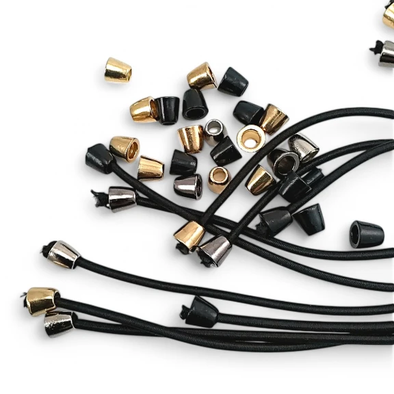 Çan Model 4 mm Kordon Girişli Metal Bağ Ucu - Armut Model Orta Boy E 92