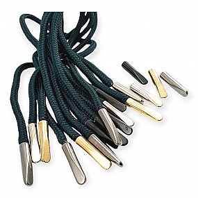 Zarif Model Metal Bağ Ucu 4,5 mm Kordon Girişli Şık Model E 2073