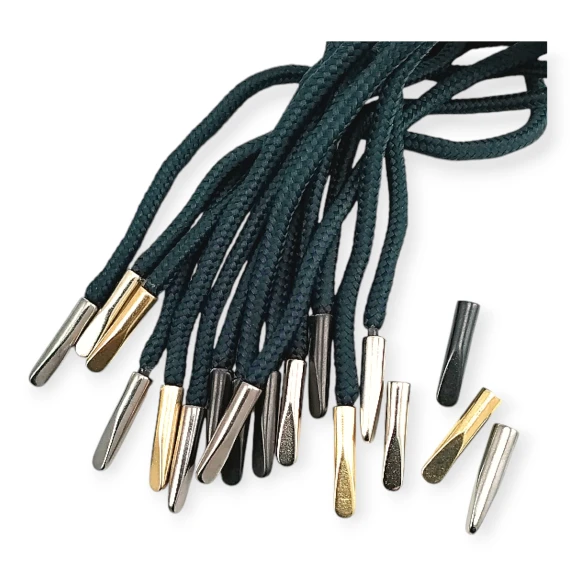 Zarif Model Metal Bağ Ucu 4,5 mm Kordon Girişli Şık Model E 2073