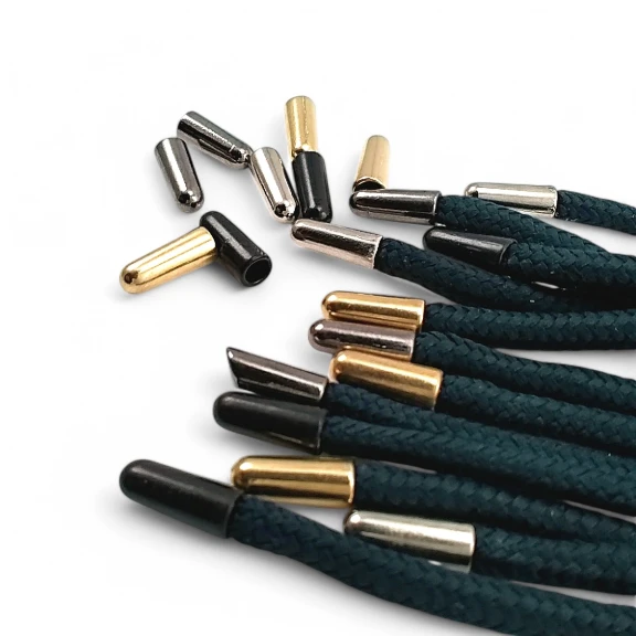 Metal Bağ Ucu 4 mm Kordon Girişli Silindir Model - Ufak Boy E 2097