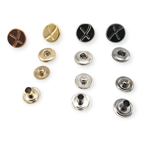 16 mm 26 L 5/8" Metal Snap Fastening E 521