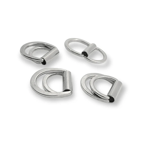 14 mm Double D Ring Buckle Belt and Bag Buckle E 1773