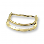 Çift Halka D Toka 4 cm Metal Kemer ve Ayar Tokası E 2081