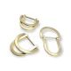 23 mm Double D Ring Buckle Metal Adjusting Buckle and Belt Buckle E 2145