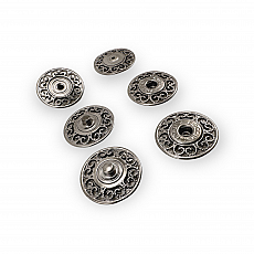 25 mm 40 L Sewing Snap Fasteners Button 1" Motif Patterned E 2229