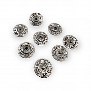 20 mm 32 L Sewing Snap Fasteners Button Motif Patterned E 2230