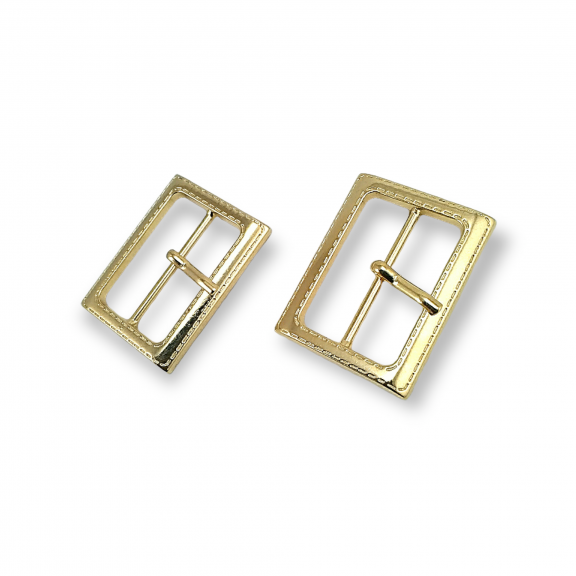 3.2 cm Metal Desenli Kemer Tokası E 483