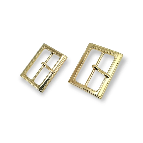 3.2 cm Metal Patterned Belt Buckle E 483