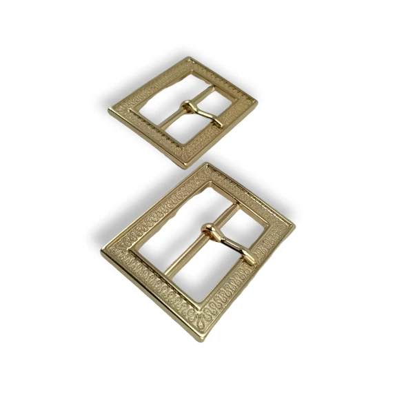 3 cm Kemer Tokası Desenli Metal Dilli Toka E 810