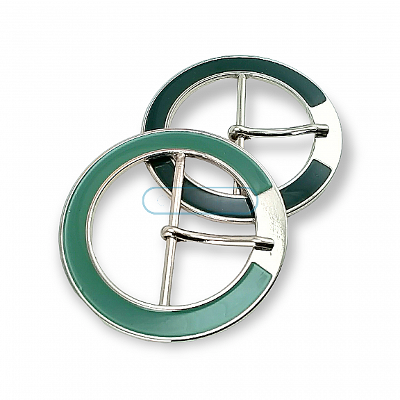 Belt Buckle with 5 cm Ring Center Bar Buckle E 842