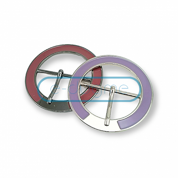 Belt Buckle with 5 cm Ring Center Bar Buckle E 842