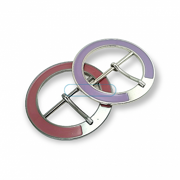 Belt Buckle with 5 cm Ring Center Bar Buckle E 842