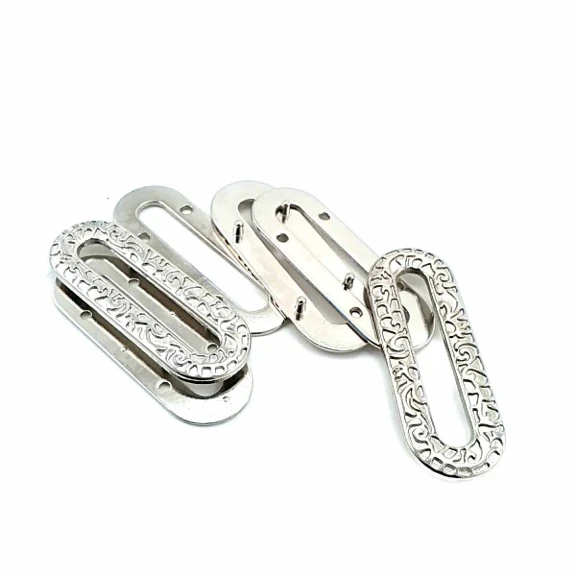 Kuşgözü Dekoratif Desenli 20 x 53 mm Oval Kenarlı E 529