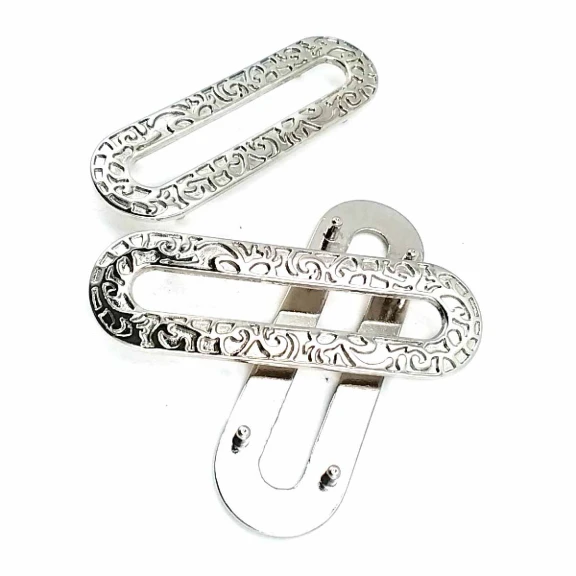 Kuşgözü Dekoratif Desenli 20 x 60 mm Oval Kenarlı E 663