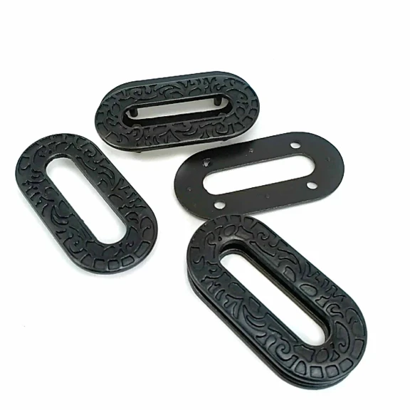 Kuşgözü 28 x 40 mm Dekoratif Desenli Oval Kenarlı Kuşgözü E 664