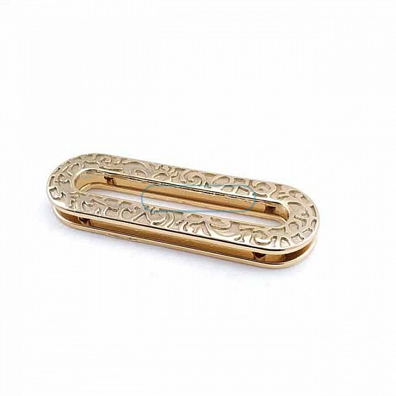 Eyelet Decorative Patterned 20 x 60 mm Oval Edge E 664