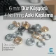 NO 4 Pirinç Düz Kuşgözü 6 mm Premium Kalite EPR0004
