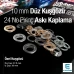 Düz Kuşgözü NO 24 Pirinç 10 mm Premium Kalite EPR0024
