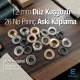 NO 26 Pirinç Düz Kuşgözü 12 mm Premium Kalite EPR0026