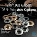 NO 26 Pirinç Düz Kuşgözü 12 mm Premium Kalite EPR0026