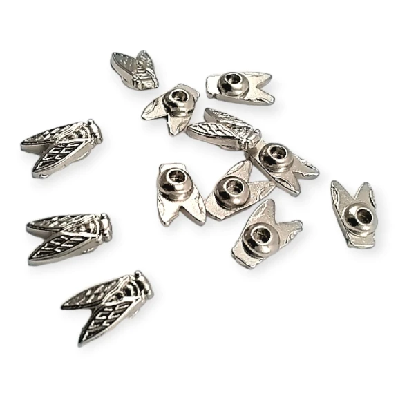 11,5 mm Sinek Logolu Zamak Rivet (Perçin) E 2236