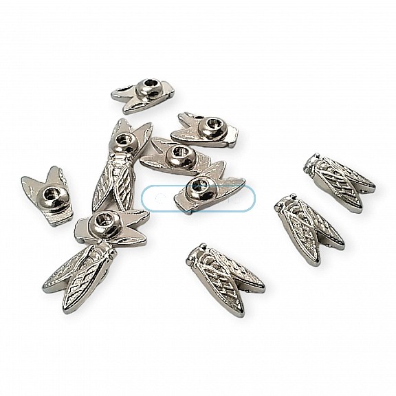 11,5 mm Sinek Logolu Zamak Rivet (Perçin) E 2236
