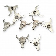 Rivet Bull Logo 17,5 mm Zamak E 2246