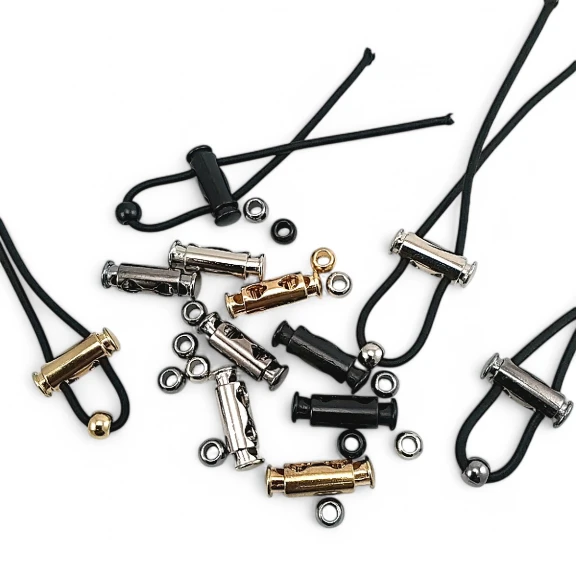 Stoper Çift Delikli Boncuk Gerdirme Kombinli Metal Stoper E 1365 - E 2058