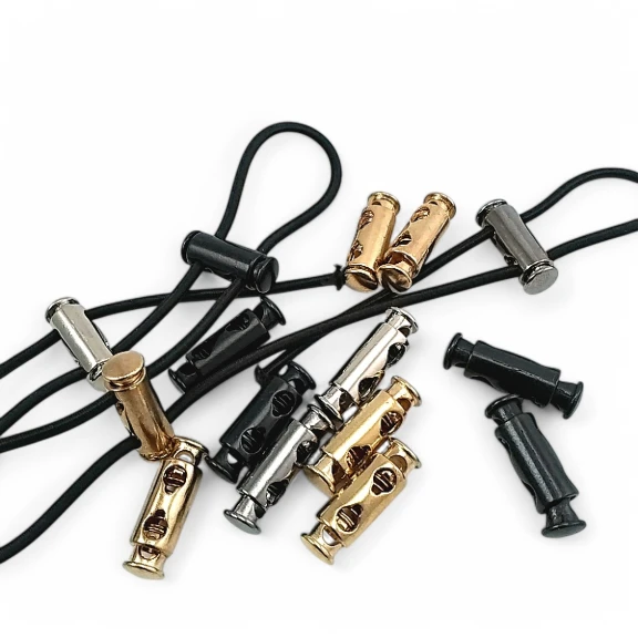 Metal Stoper 4 mm Delik Çaplı İki Delikli Üstten - Alttan Basmalı Silindir Model - Zamak Stoper E 1365