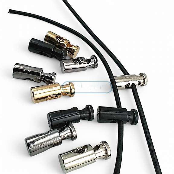 Tek Delikli 4 mm Delik Çaplı Metal Stoper Üstten Basmalı Model - Zamak Stoper E 1848